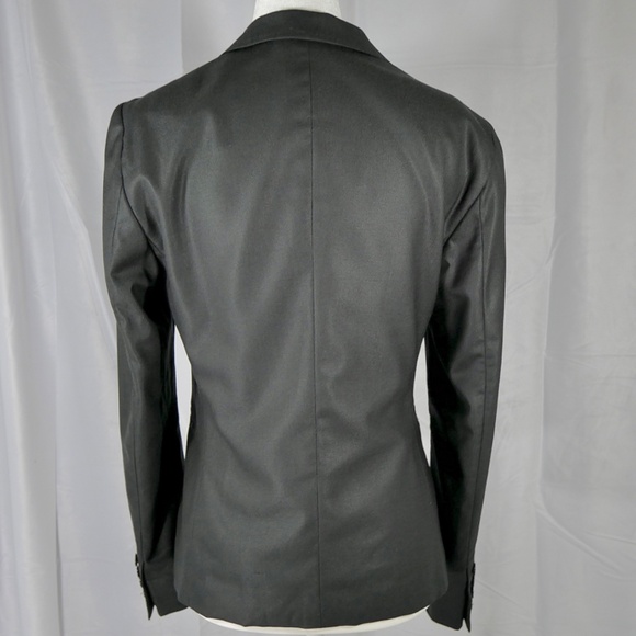 Max Mara Virgin Wool Silk Blended Two Button Blazer - Picture 4 of 10